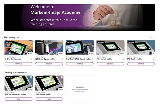 Online Training x Markem-Imaje Academy | Markem-Imaje